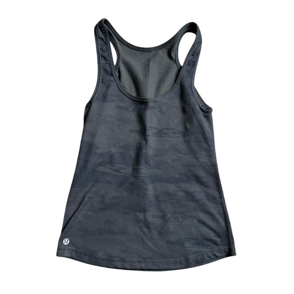 Lululemon Camo Tank Wunder Under Fabric Women's 4